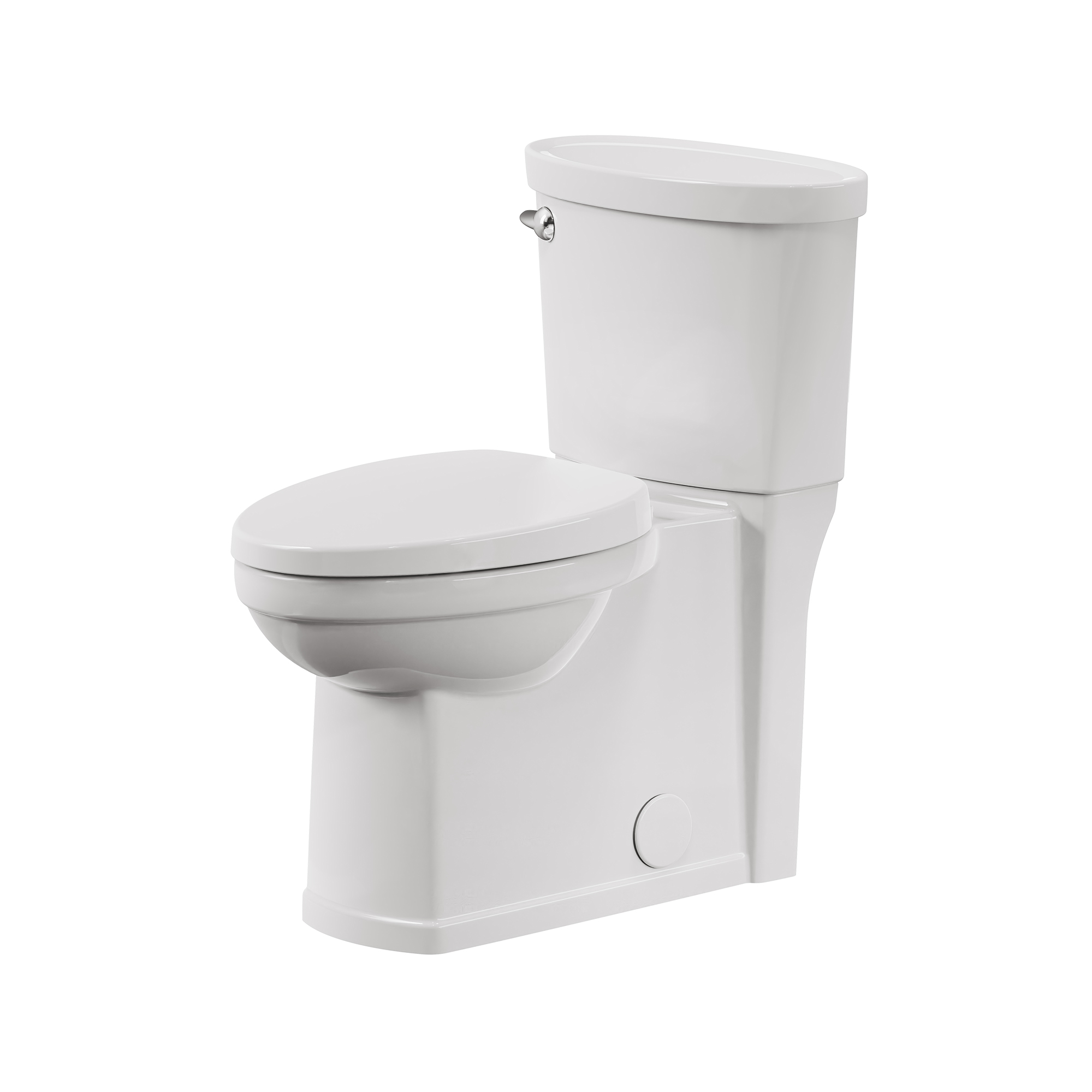 Toilette complète Décor, 2 pièces, 1,28 gpc/4,8 lpc, à cuvette allongée à hauteur de chaise, avec siège